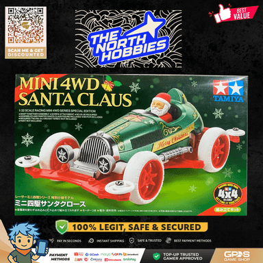 Tamiya Mini 4WD Santa Claus Kit | Christmas Special Edition | Buy in PH
